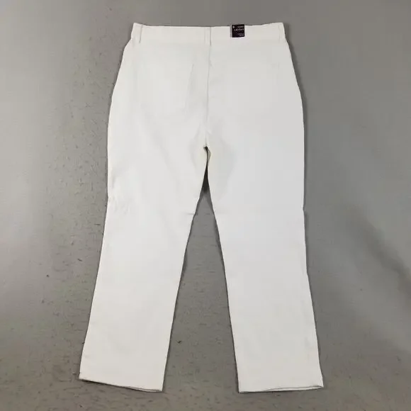 Gloria Vanderbilt Amanda Jeans Womens 16 Short Tapered Leg High Rise Stretch Den - Picture 5 of 16